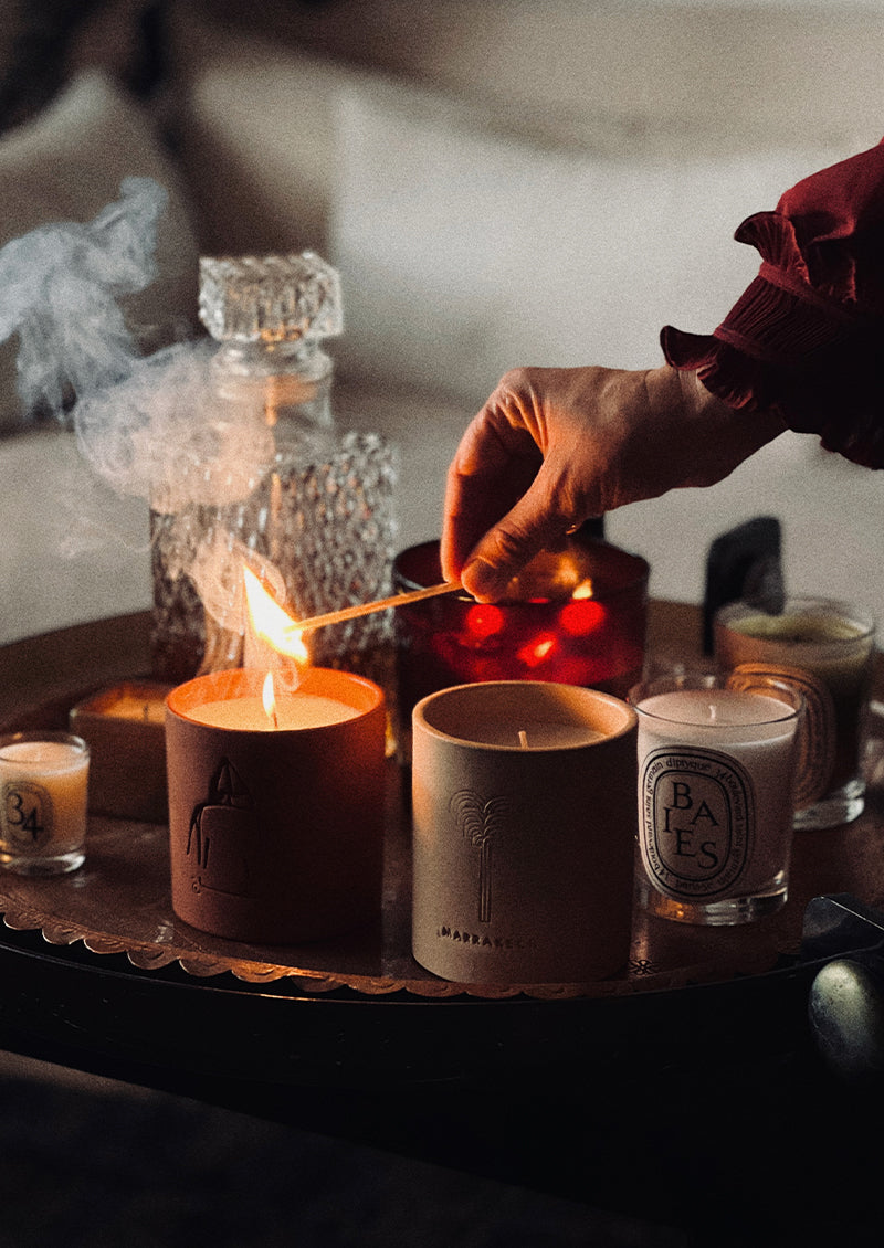 Dates &amp; Black Tea candle